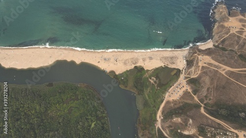 River mouth lagoon beach & surfing