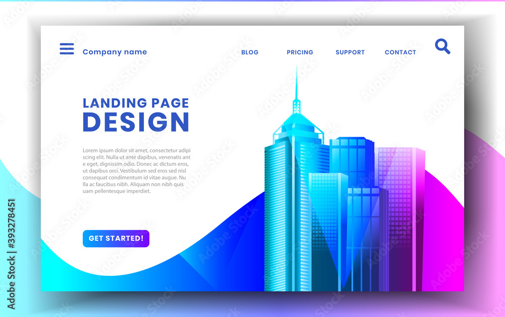 Landing page banner template. Modern web page design concept layout for website. Vector illustration. Brochure cover, banner, slide, powerpoint presentation. Minimalist elegant landing template. Landing page banner template. Modern web page design concept layout for website. Vector illustration. Brochure cover, banner, slide, powerpoint presentation. Minimalist elegant landing template.