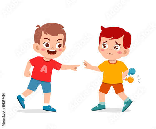 bad behavior kid bully friend at school