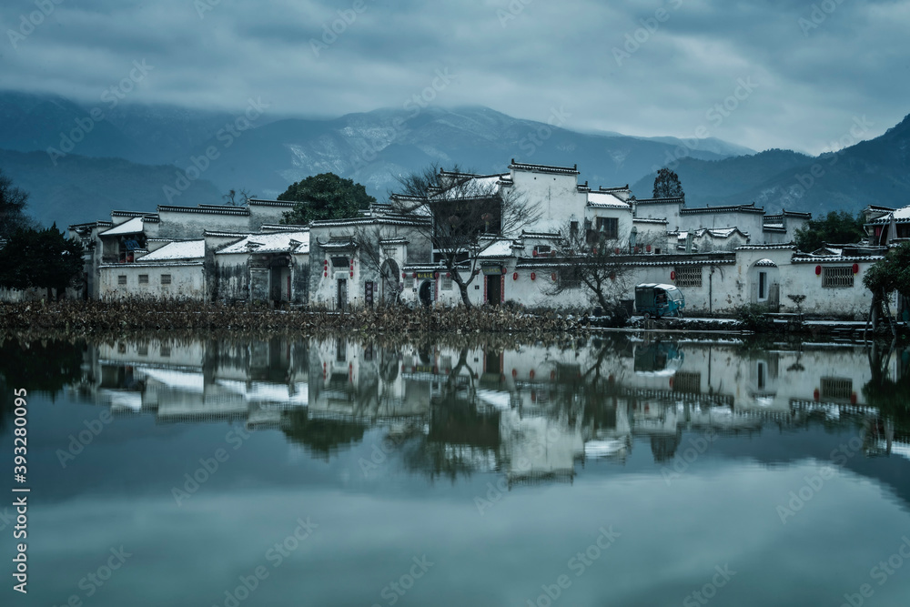 Fototapeta premium 中国安徽黄山市黟县宏村
