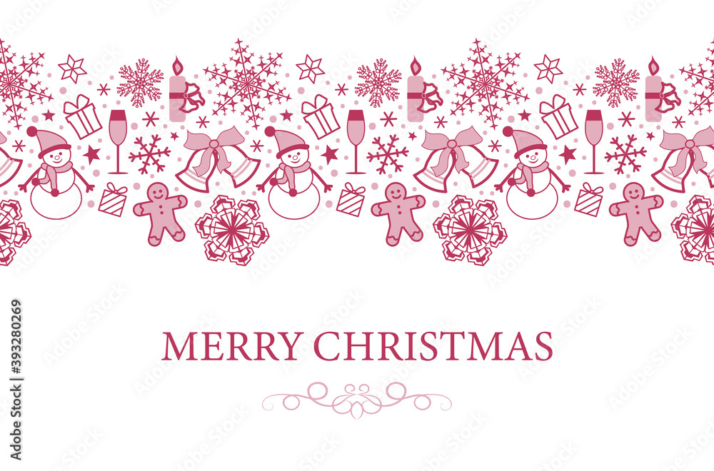 Fototapeta premium Christmas card.