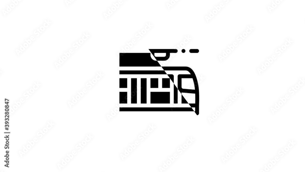Public Transport Icon Animation Trolleybus And Bus, Tramway And Train, Cable Way And Monorail Transport Pictograms. Car And Taxi, Plane And Ship Public Transport Icon Animation Trolleybus And Bus, Tramway And Train, Cable Way And Monorail Transport Pictograms. Car And Taxi, Plane And Ship