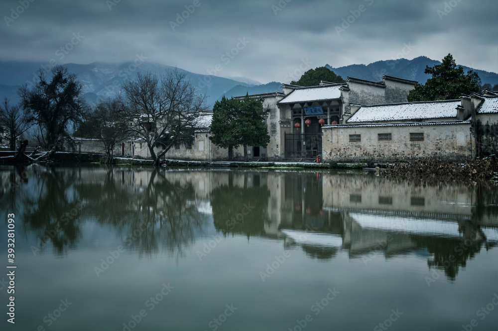 Fototapeta premium 中国安徽黄山市黟县宏村