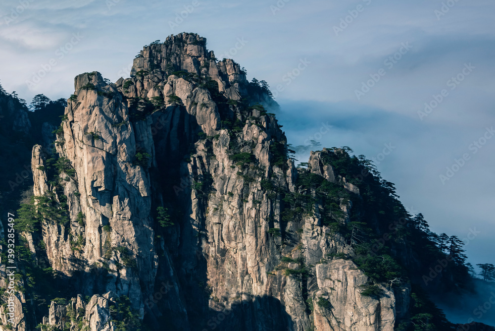 Fototapeta premium 中国安徽黄山市黄山风景区