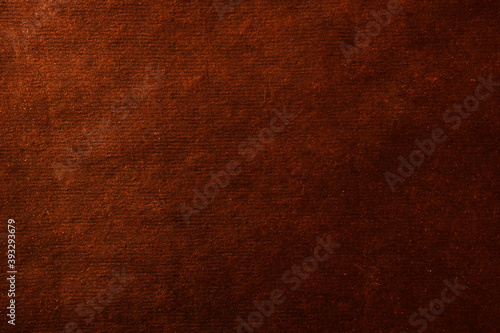 Abstract background made of rough craft paper. Blank design surface