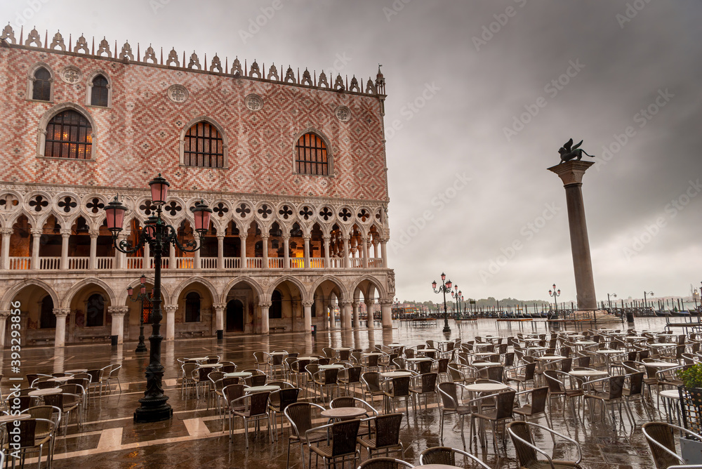 Empty Venice. Ducal Palace