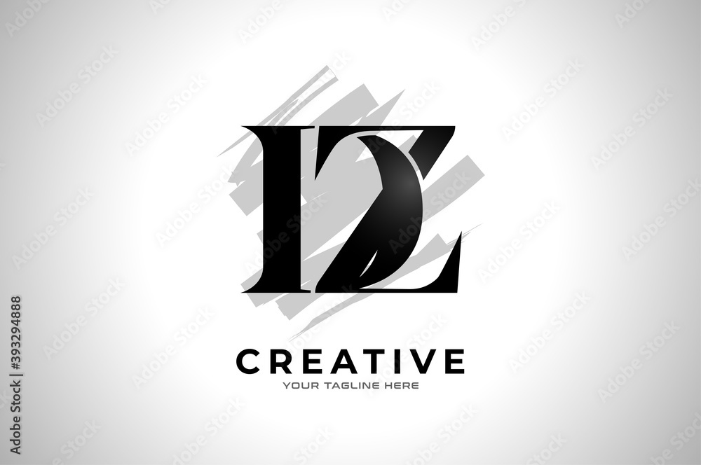 Abstract Initial letter D and Z logo, usable for business and brand logos, Flat Logo Design Template, vector illustration Abstract Initial letter D and Z logo, usable for business and brand logos, Flat Logo Design Template, vector illustration