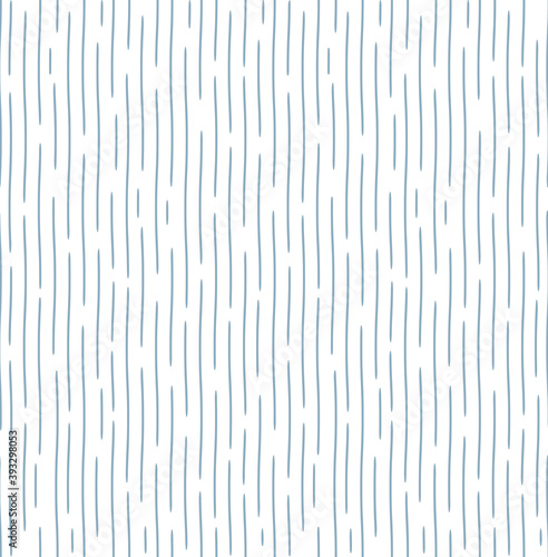 The geometric pattern with wavy lines. Seamless vector background. White and blue texture. Simple lattice graphic design © ELENA