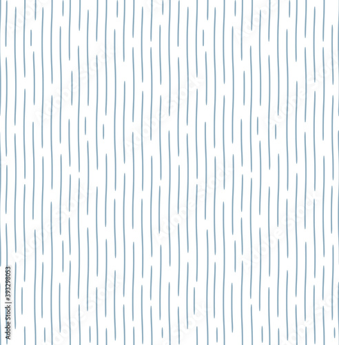 The geometric pattern with wavy lines. Seamless vector background. White and blue texture. Simple lattice graphic design