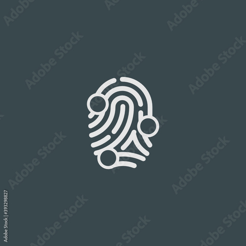 Finger Scaning - Tile Icon