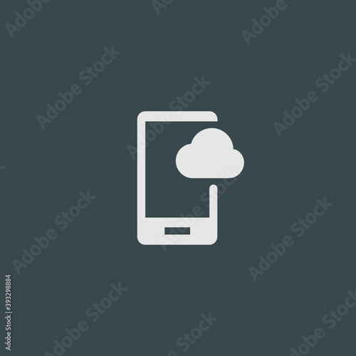 Mobile Cloud - Tile Icon