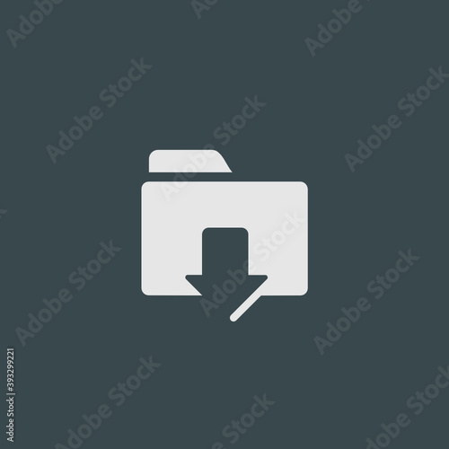 Download Folder - Tile Icon