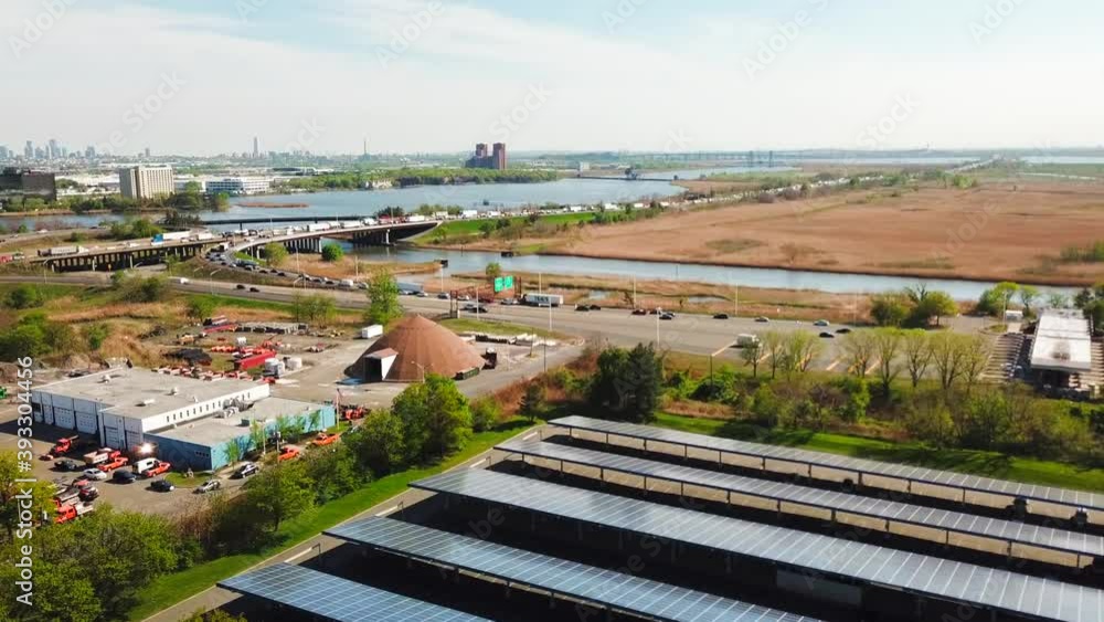 View of the Meadowlands and the New Jersey Turnpike View of the Meadowlands and the New Jersey Turnpike