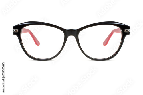 glasses eyeglasse isolated white background