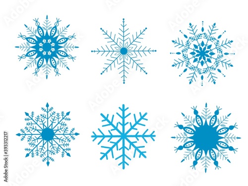 Snow hand drawn style texture , white and blue background color 