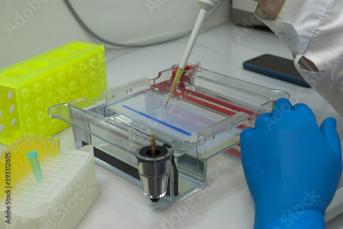 equipment in the laboratory of molecular biology