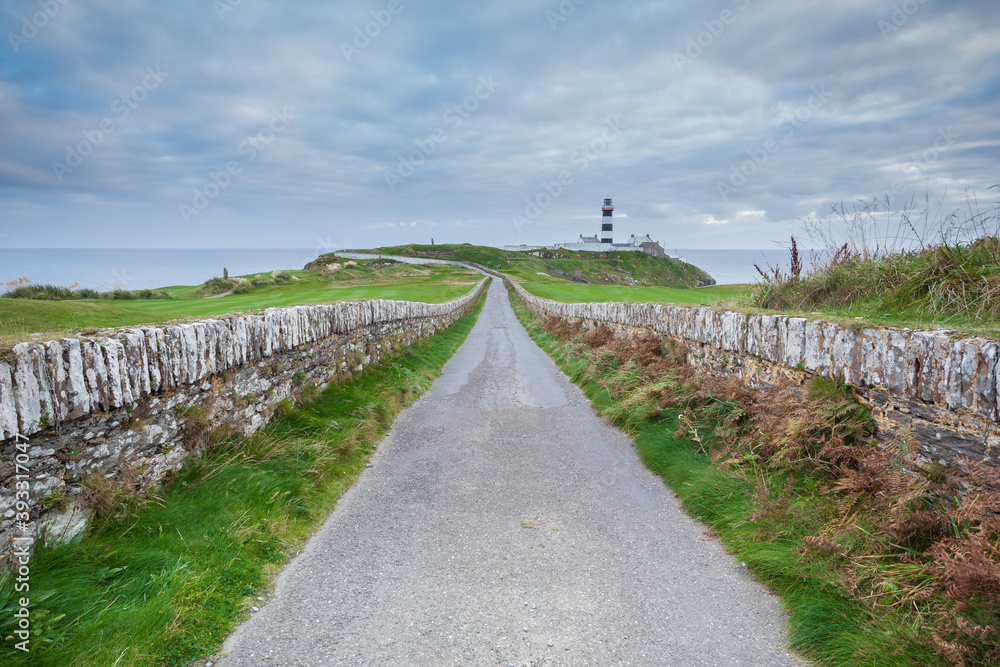 Road Leading To The Lightjouse At The Old Head Of Kinsale Golf Links