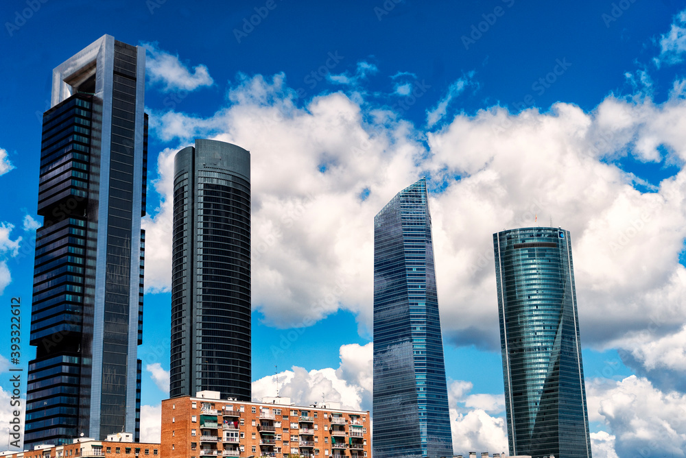 Fototapeta premium four towers Madrid