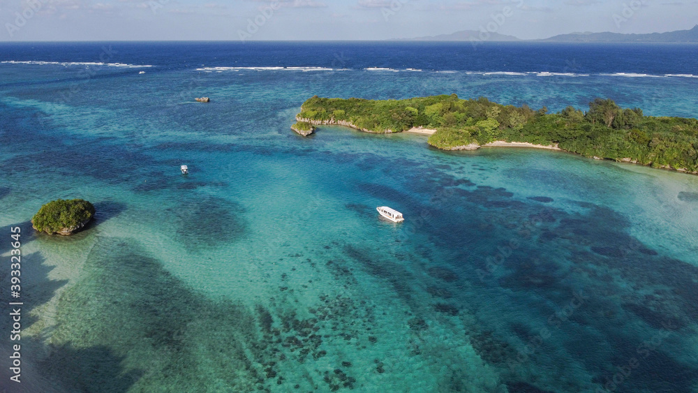 石垣島からの空撮