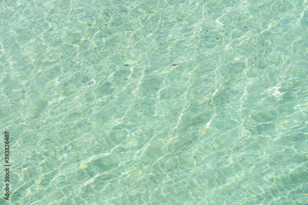Fototapeta premium Small waves on the water surface
