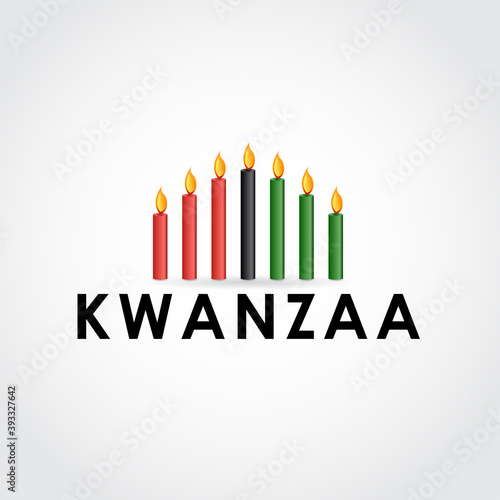 Happy Kwanzaa Vector Design For Banner Print and Greeting Background