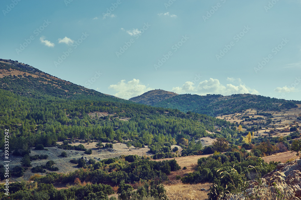 Denizli Province, rural landscape Denizli Province, rural landscape