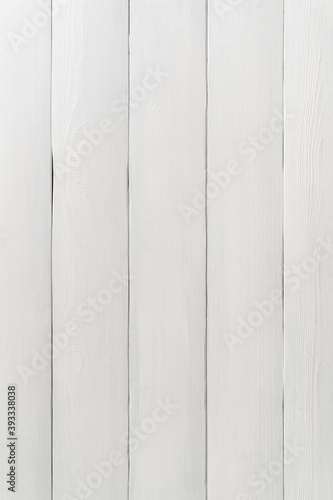 White Wooden Planks, Vertical Texture. Portrait Orientation