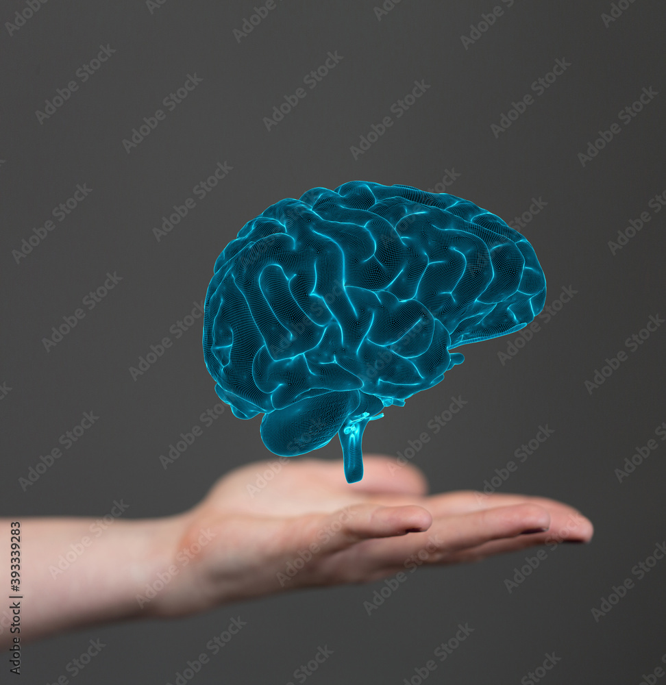 brain intelligence ai digtal 3d artificial intelligence brain intelligence ai digtal 3d artificial intelligence