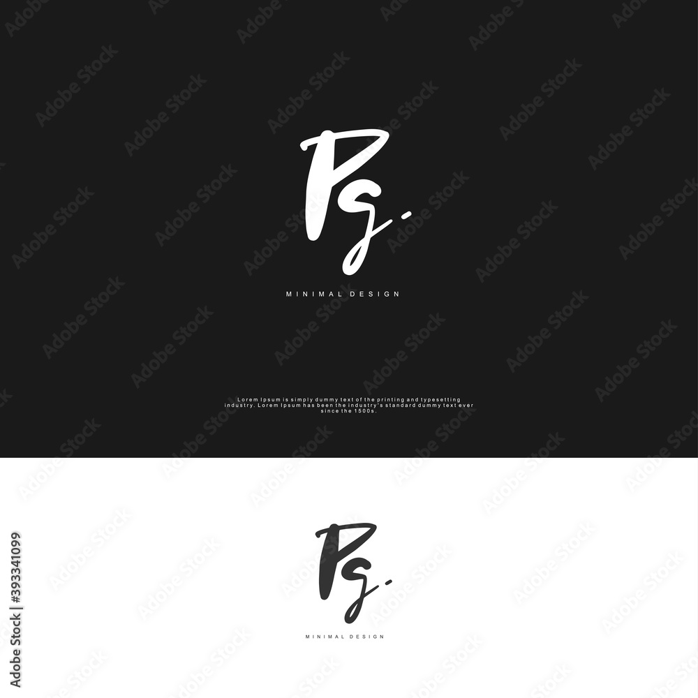 PJ Initial handwriting or handwritten logo for identity. Logo with signature and hand drawn style. PJ Initial handwriting or handwritten logo for identity. Logo with signature and hand drawn style.