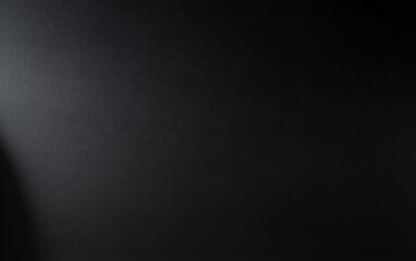 texture of black matte plastic background