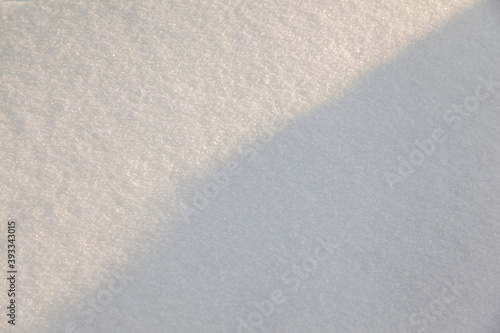 winter background with snow texture closeup