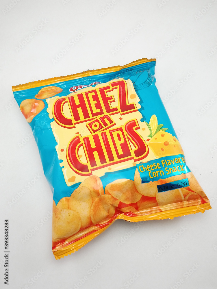 Oishi cheez on chips cheese flavored corn snack in Manila, Philippines ...