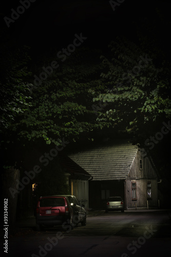 Wallpaper Mural Old wooden house Torontodigital.ca