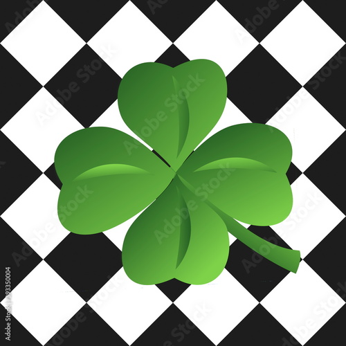 Karos & Glücksklee grün