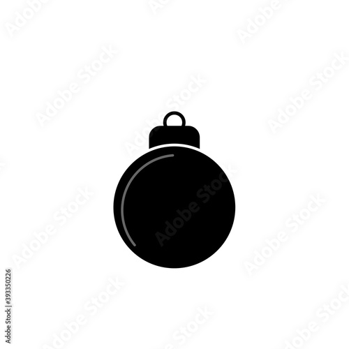 Christmas toy for tree icon illustration 