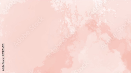 Soft pink watercolor background for textures backgrounds and web banners design