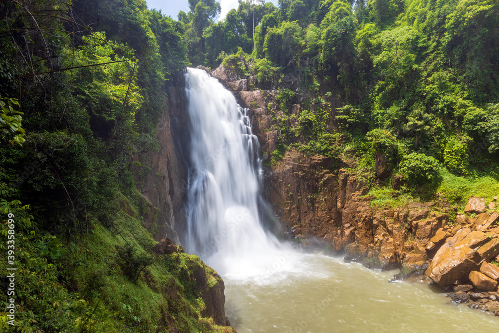 Haew Suwat waterfall, Khao Yai National Park, Thailand Haew Suwat waterfall, Khao Yai National Park, Thailand