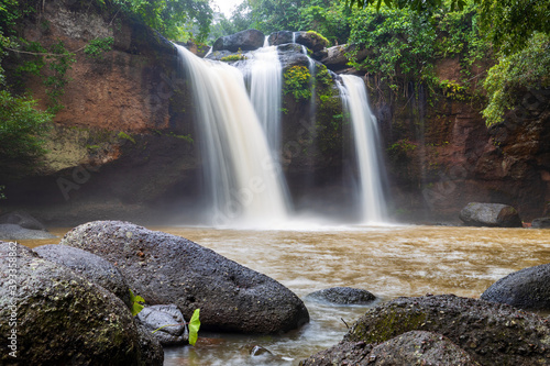 Haew Suwat waterfall  Khao Yai National Park  Thailand