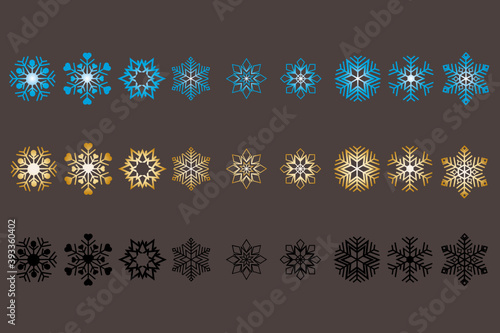 
Snowflakes Svg |Svg Cut Files 
