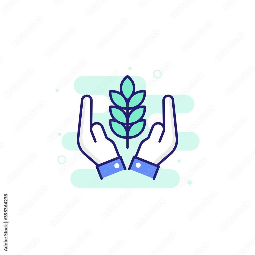 Obraz premium illustration Outline Filled Style Icon. EPS File 10