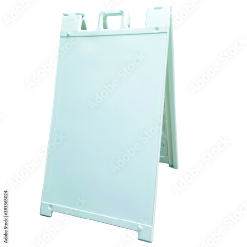 A-frame signs ready for your image/logo/message.
