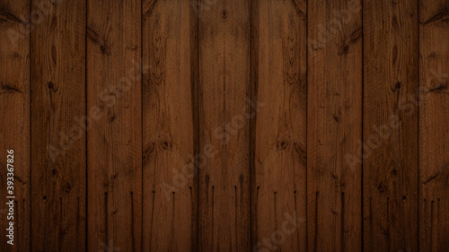old brown rustic dark wooden texture - wood background banner