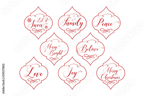 Christmas Ornament SVG 