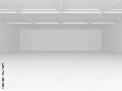 Wallpaper Mural Illuminated room interior design. Modern architecture concept background Torontodigital.ca