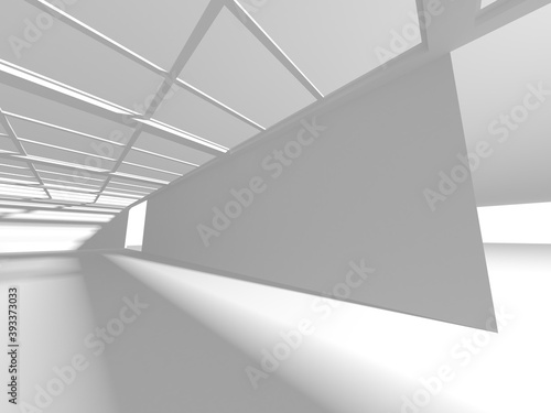 Wallpaper Mural White Modern Background. Abstract Building Concept Torontodigital.ca