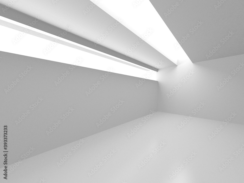 Abstract White Architecture Design Concept Abstract White Architecture Design Concept