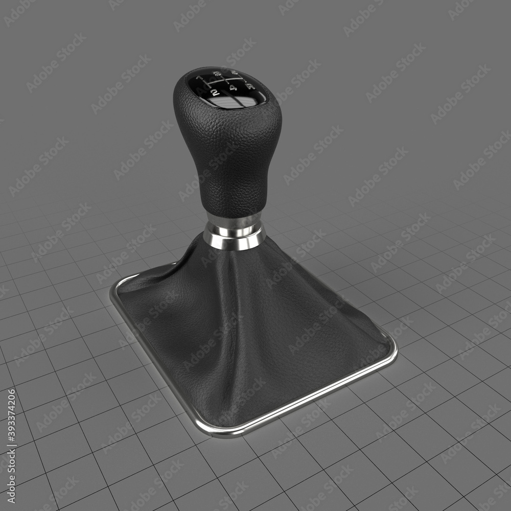 Gear shift Stock 3D asset | Adobe Stock