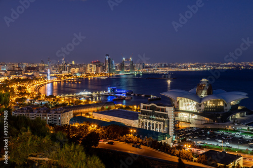 Baku city at night © Sergey Filinin