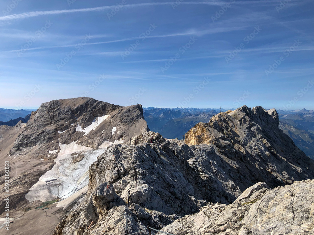 Gratwanderweg zur Zugspitze über das Reintal - Landschaftsfotografie