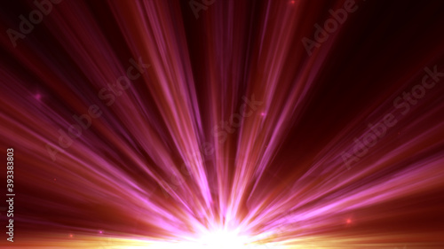 abstract of digital lens flare background